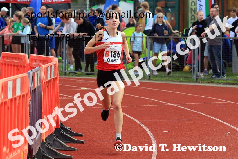 Womens Under-17s, 2024 Northern Mens 6 and Womens 4 and Youngsters Relays, Stanley Park, Blackpool.  Photo: David T. Hewitson/Sports for All Pics
